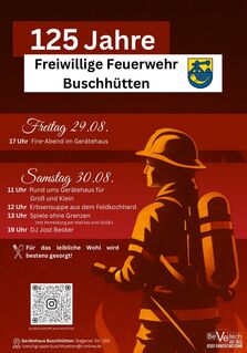 125 Jahre Freiwillige Feuerwehr Buschhütten